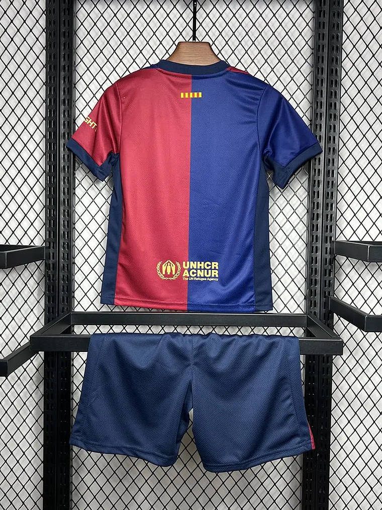 Kit Criança Barcelona Home 24/25 2