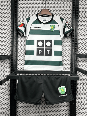 Kit Criança Sporting Home 2002