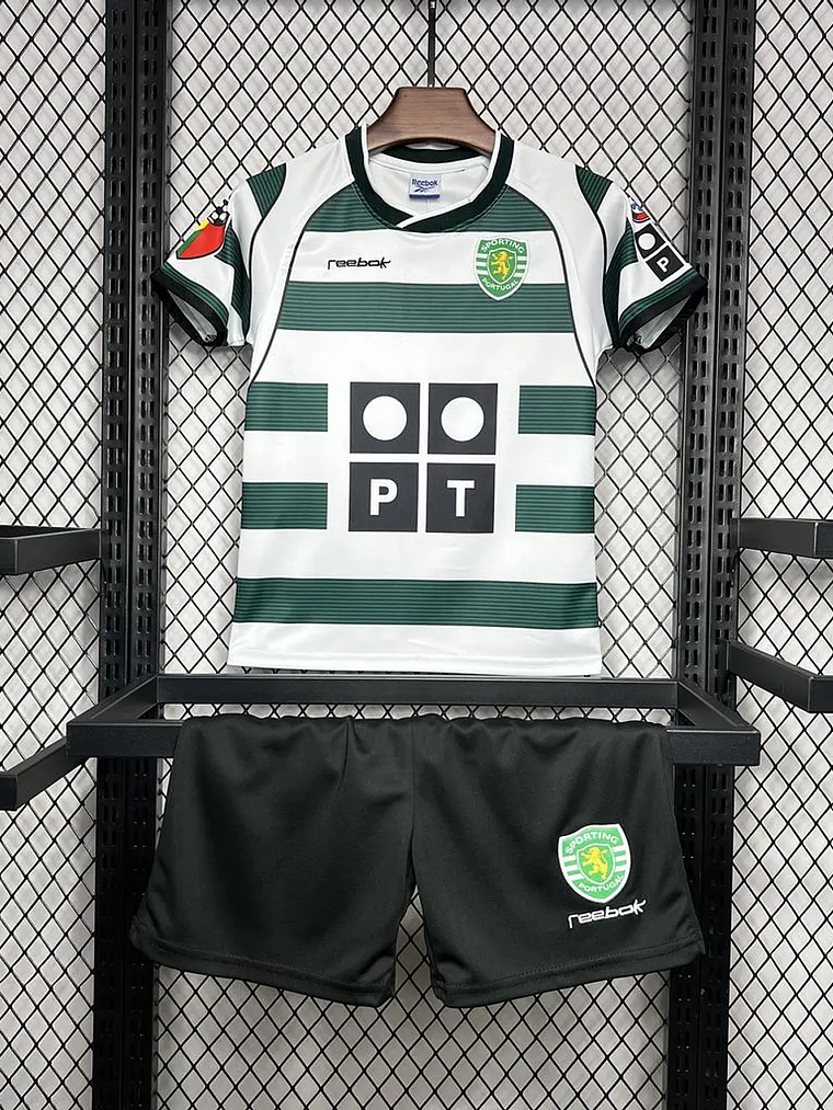 Kit Criança Sporting Home 2002 1