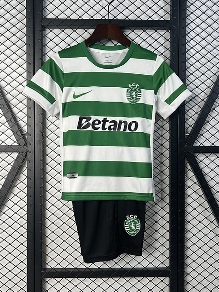 Kit Criança Sporting Home 25/26 1