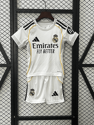 Kit Criança Real Madrid Principal 25/26