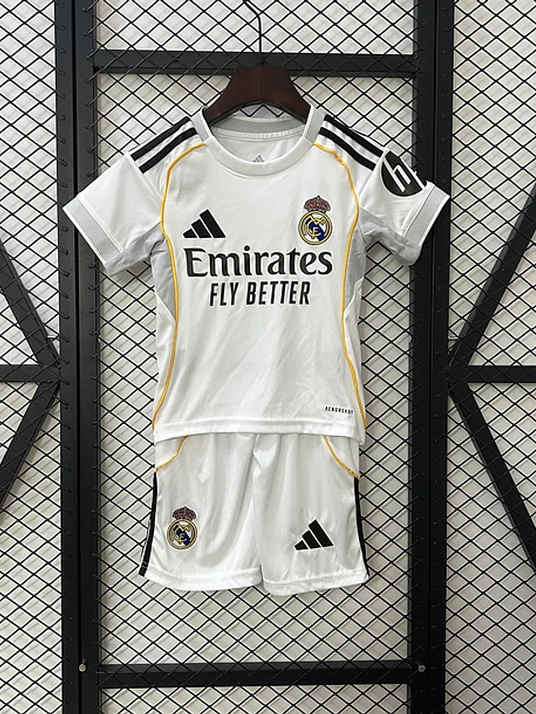 Kit Criança Real Madrid Principal 25/26 1