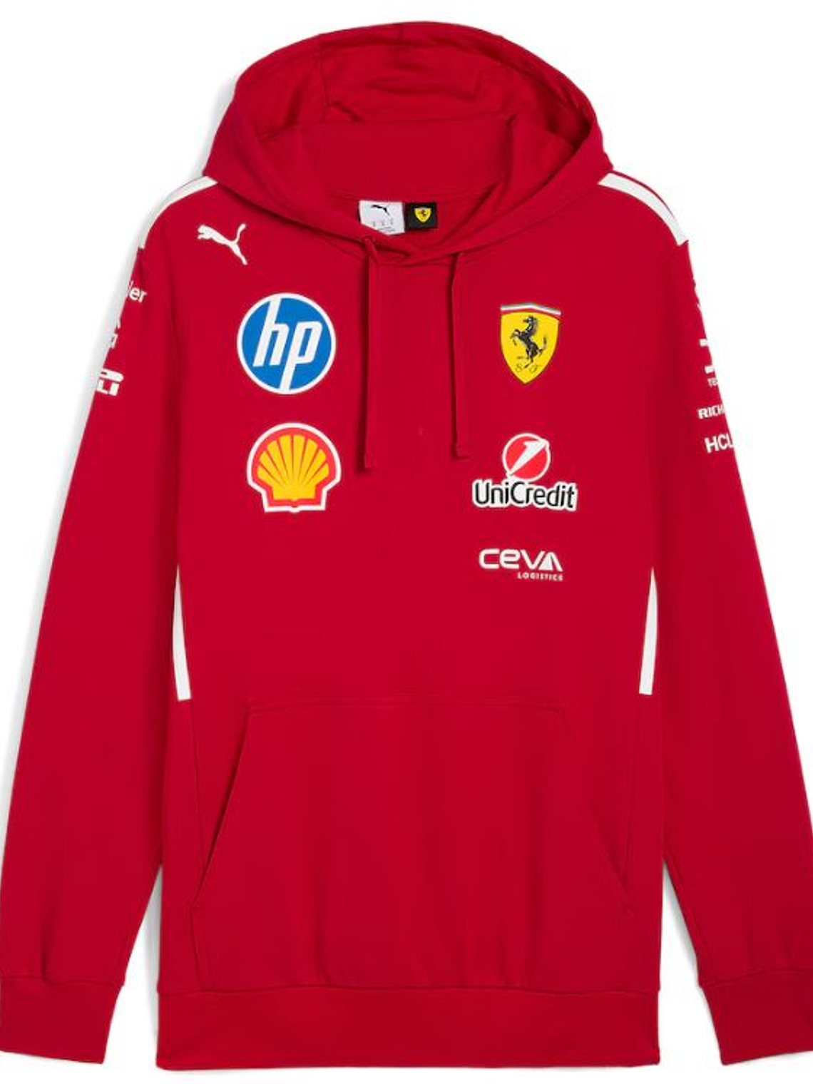 Scuderia Ferrari - Hoodie Equipa 2025 2
