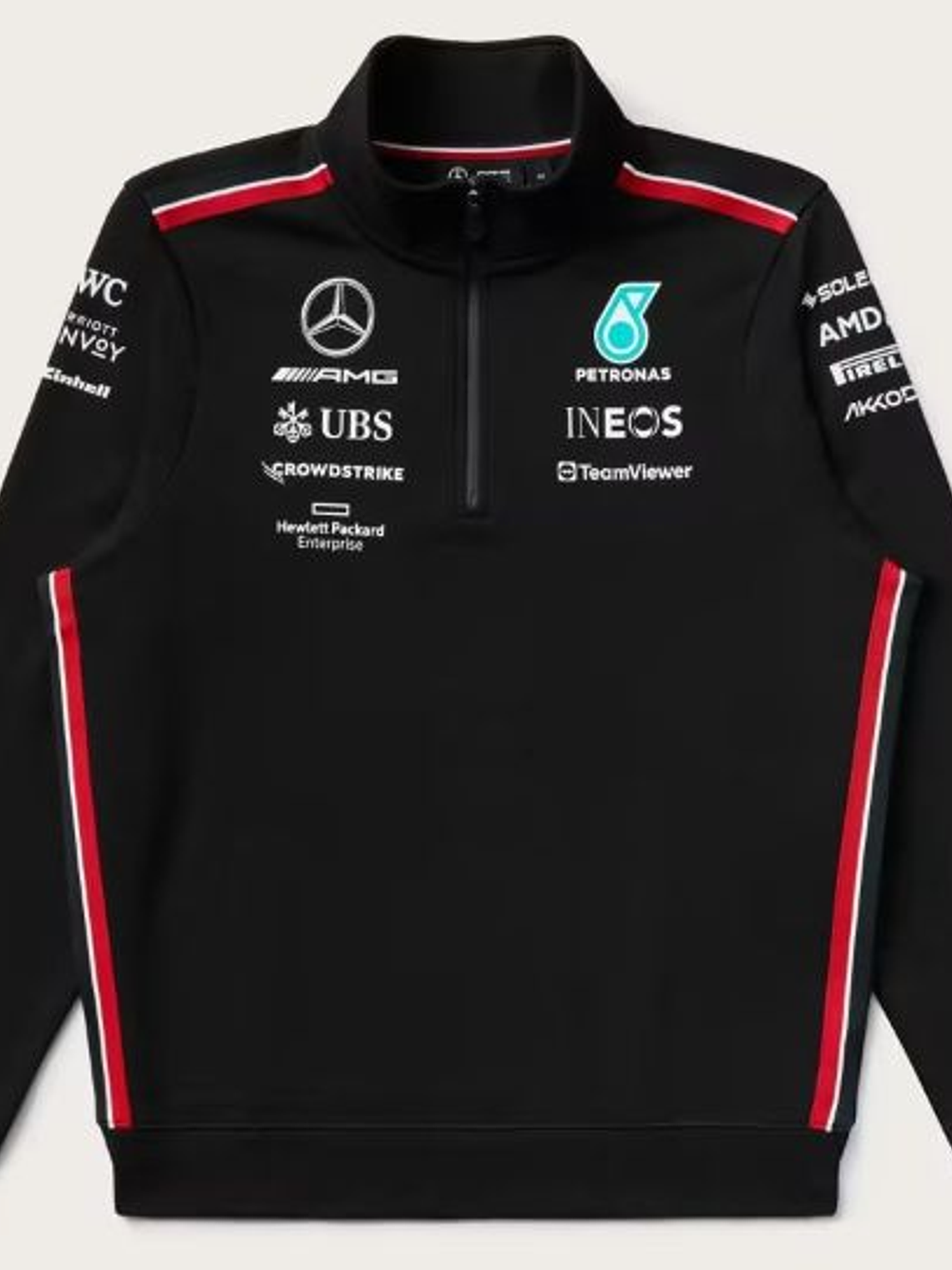 Mercedes AMG Petronas - Sweatshirt 1/2 Zip 2024 1