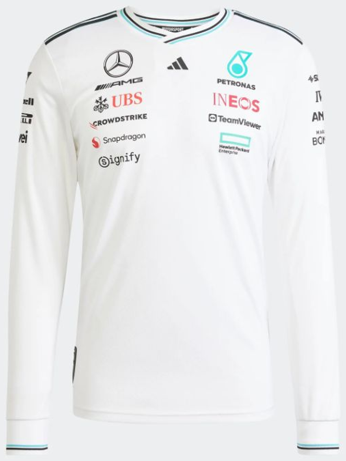 Mercedes AMG Petronas - Camisola Equipa 2025 - Manga Comprida 1