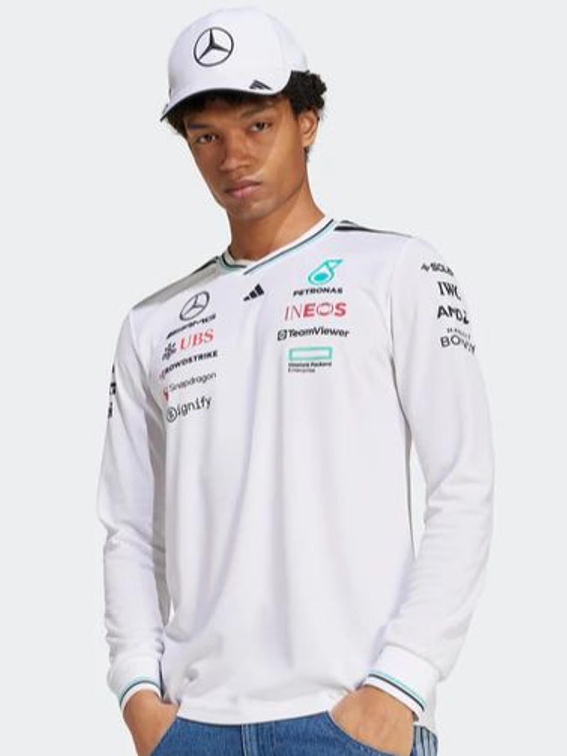 Mercedes AMG Petronas - Camisola Equipa 2025 - Manga Comprida 2