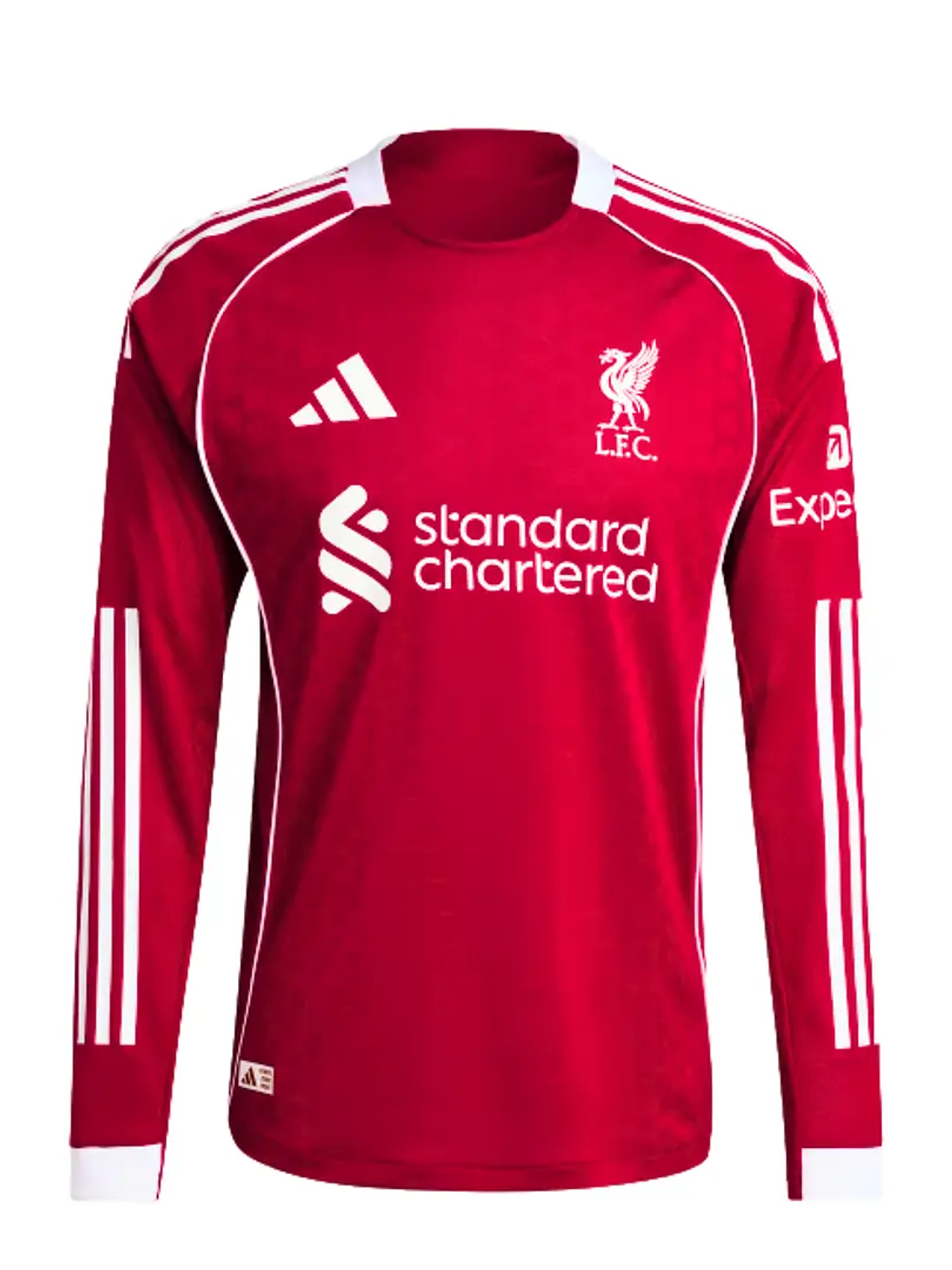 Liverpool Home 25/26 Manga Comprida 1