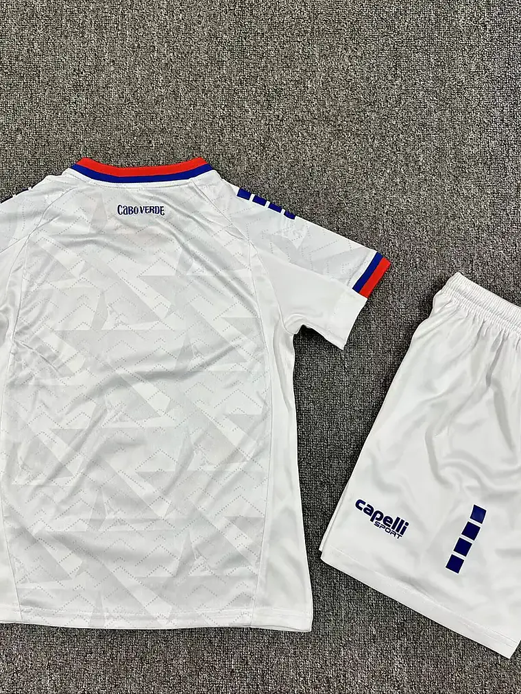 Kit Criança Cabo Verde Away Mundial 2026  3