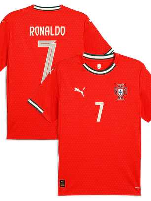 Portugal Home 25 RONALDO 7 (Entrega Imediata)