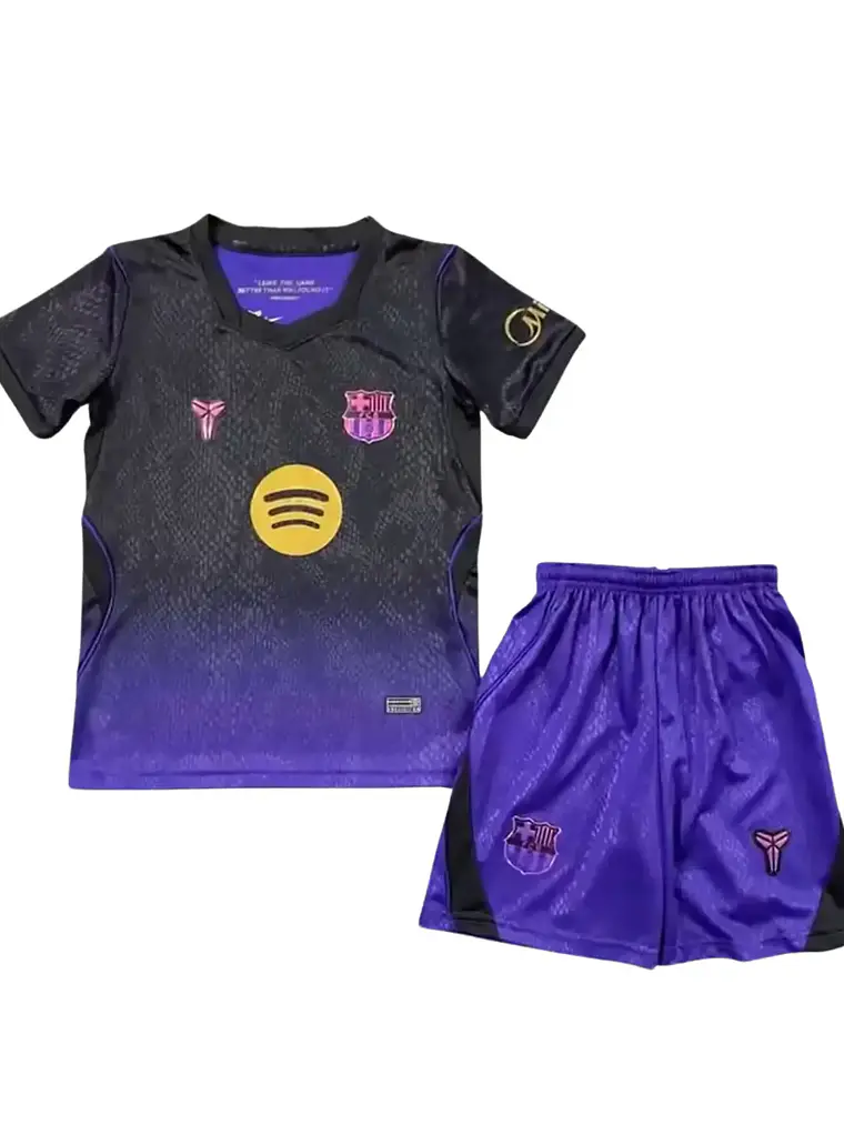  Kit Criança Barcelona Away 26/27 1