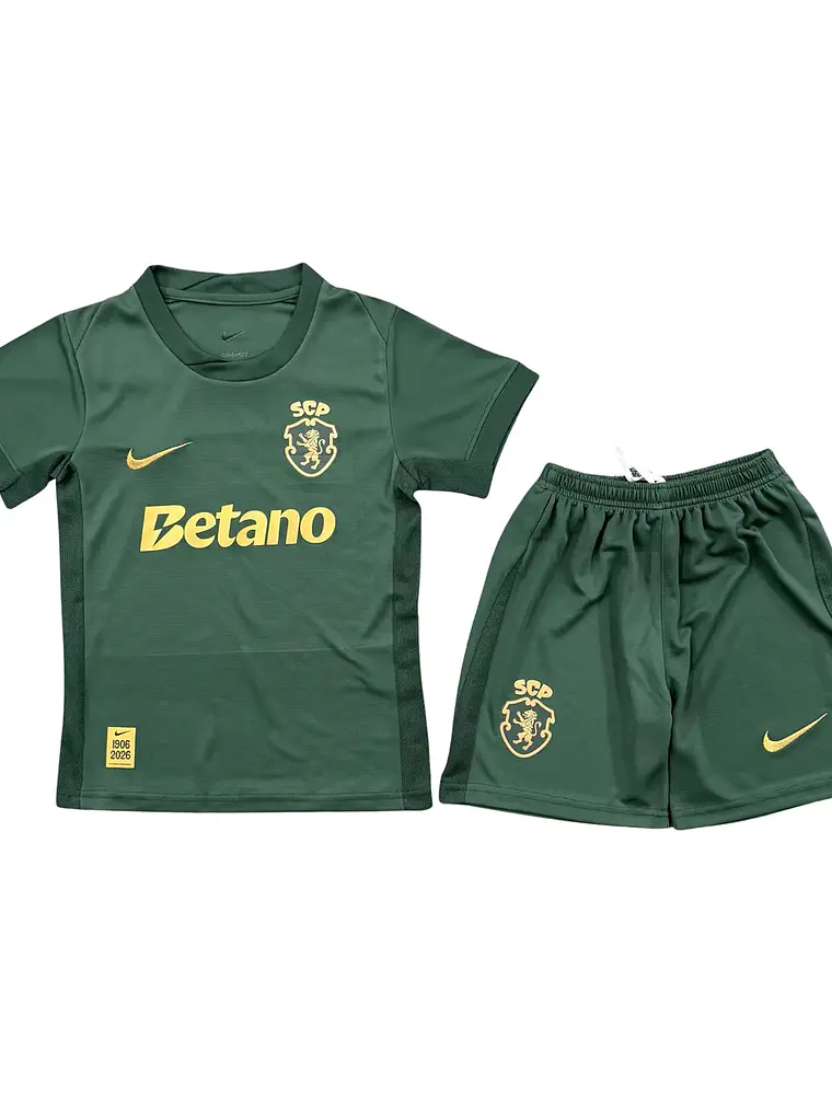 Kit Criança Sporting Especial 120 Anos 26/27 1