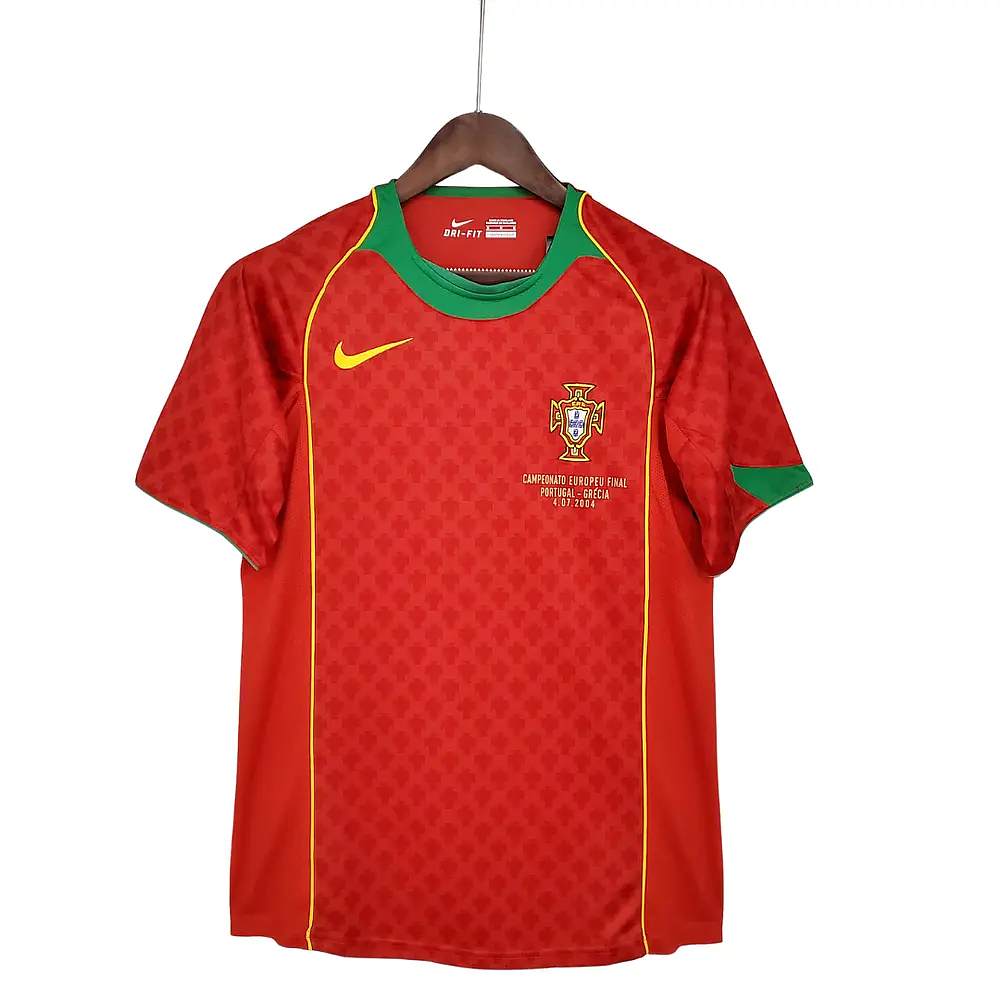 Camisola Nike Portugal Principal Euro 2004 Retro