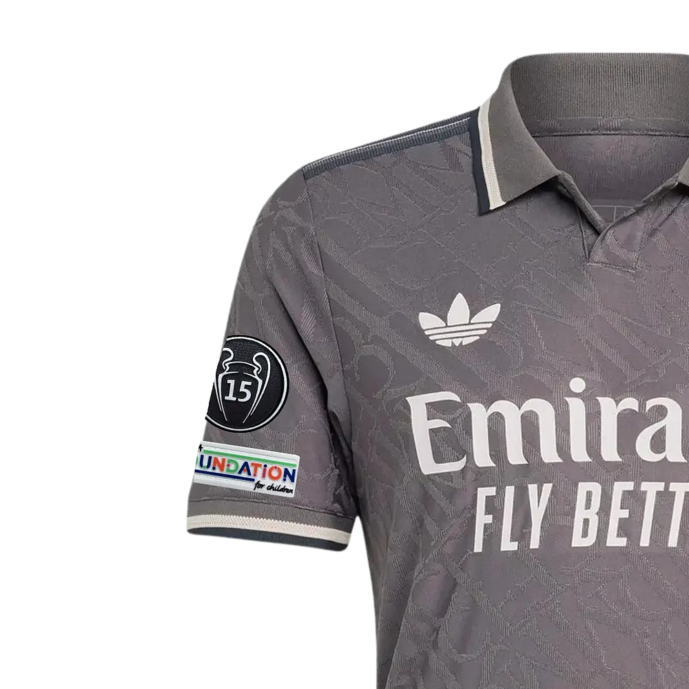 Camisola Adidas Real Madrid Terceiro Equipamento 2024-2025