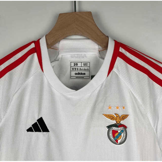  Equipamento BENFICA 23/24 Alternativo Kit Infantil c/ Oferta de personalização Nome + Número 7