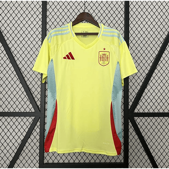 Camisola Espanha II EURO 2024 VERSAO ADEPTO Homem c/ OFERTA de Personalização Nome + Número  1