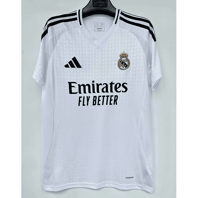 Camisola REAL MADRID I 24/25 homem c/ Oferta Impressão Nome + Número 6