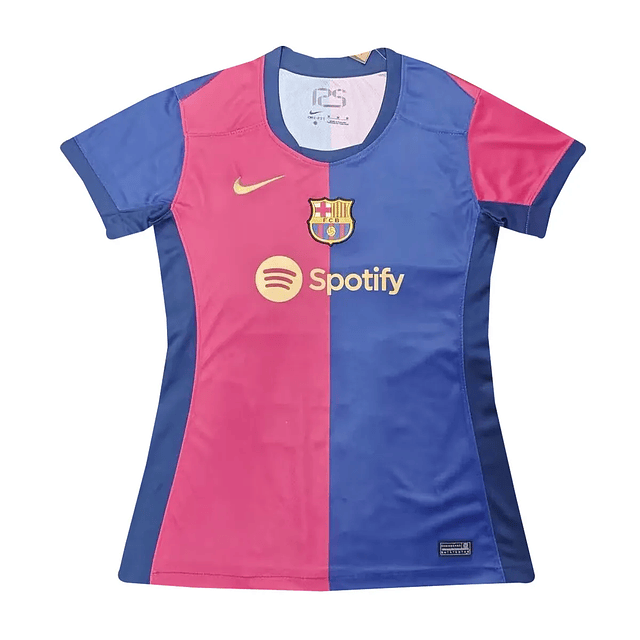 Camisola BARCELONA I 24/25 Mulher c/ Impressão Nome + Número Incluída 1