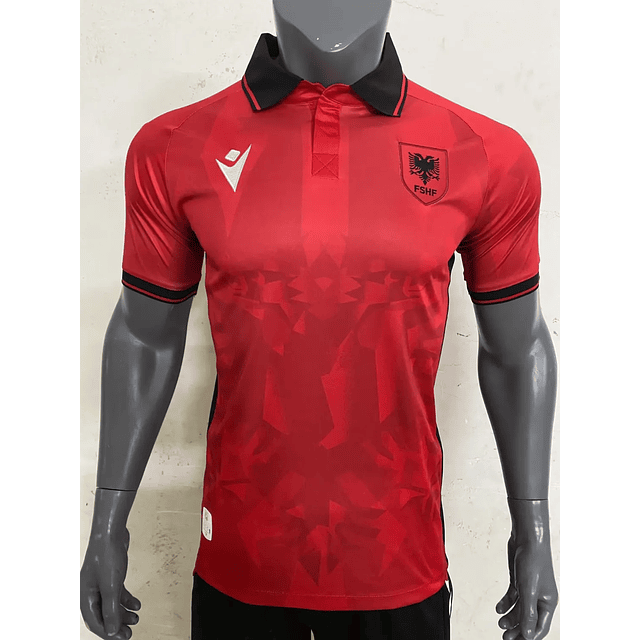 Camisola ALBANIA I EURO 2024 Homem c/ Impressão Nome + Número Incluída 1