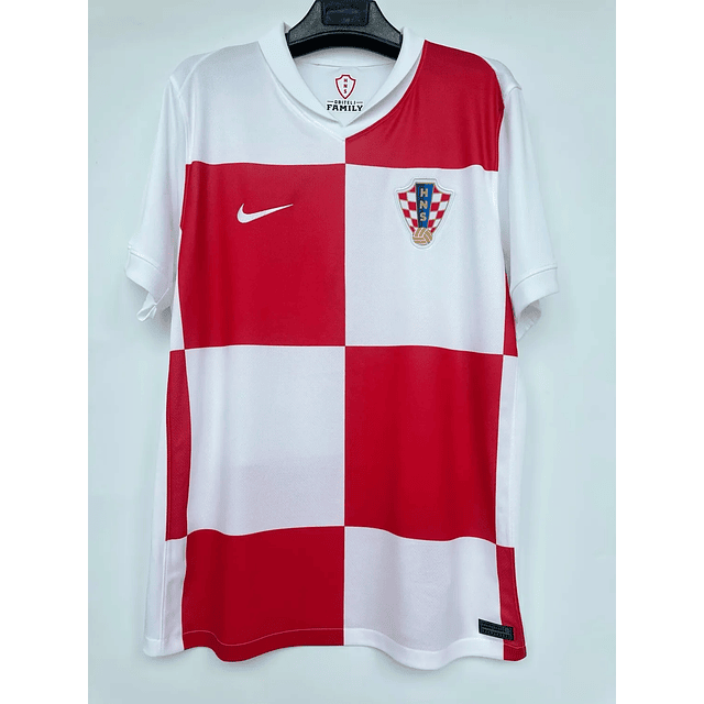 Camisola CROÁCIA I EURO 2024 Homem c/ Personalização Grátis 2