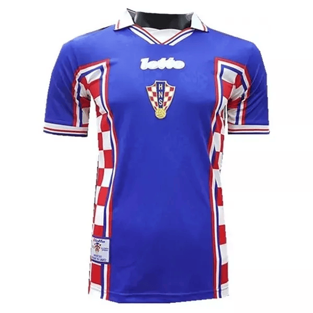 Camisola CROÁCIA 1998 II retro Homem c/ Personalização GRATIS 11