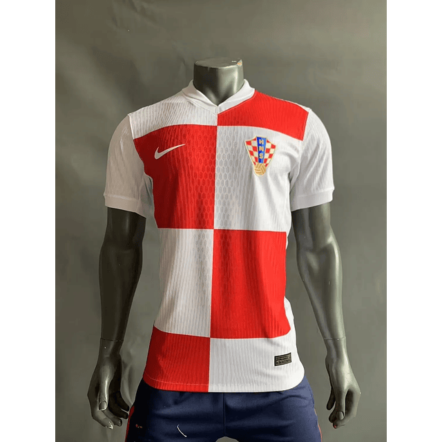 Camisola CROÁCIA HOME EURO 2024 Homem c/ Personalização Grátis 1