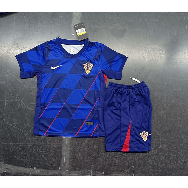 CROÁCIA 2024 AWAY Conjunto Infantil 2 aos 13 anos 2