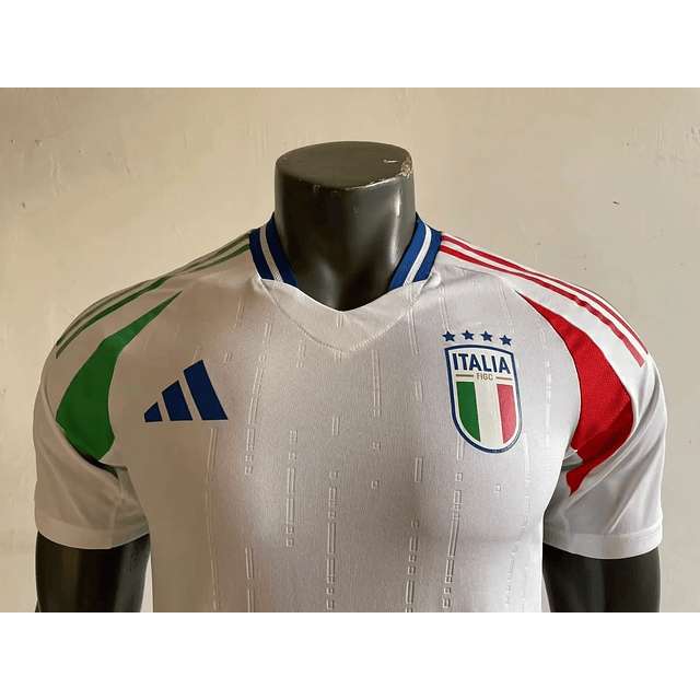 Camisola ITALIA II EURO 2024 VERSÃO JOGADOR homem c/ Personalização Grátis 5