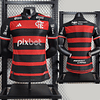 Camisa Flamengo I 2024/25 Masculina (VERSÃO JOGADOR) - Personalização GRATIS 13