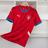 Camisola CHÉQUIA I EURO 2024 Homem c/ Personalização Grátis 5