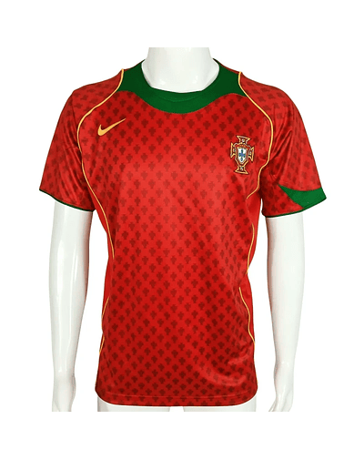 Camisola RETRO Portugal I EURO 2004 VERSÃO ADEPTO Homem c/ OFERTA de Personalização Nome + Número 