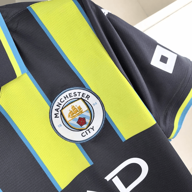 Camisola Manchester City 2024-25 Away VERSAO ADEPTO - C/ Oferta de personalização Nome + Número 4