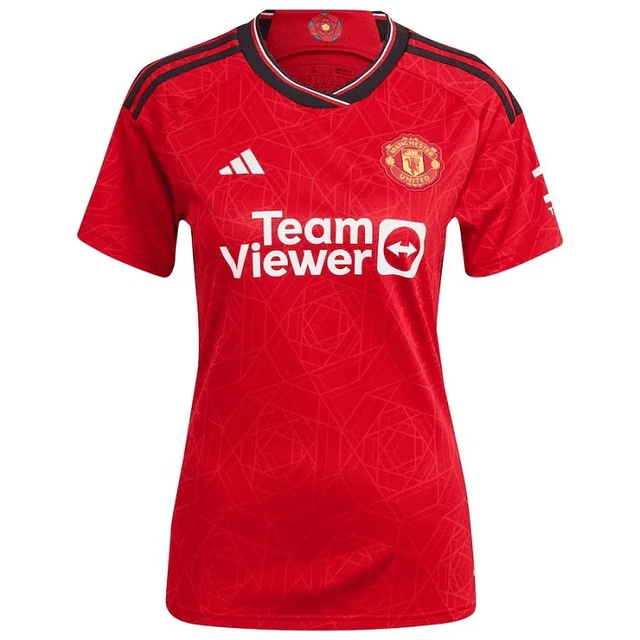 Camisola Manchester United 23/24 Home Feminina c/ Oferta de personalização Nome + Número 3