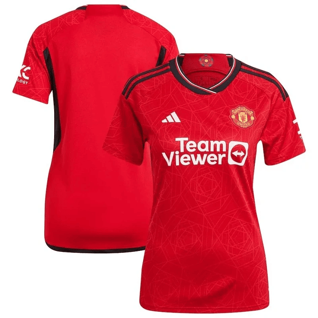 Camisola Manchester United 23/24 Home Feminina c/ Oferta de personalização Nome + Número 1