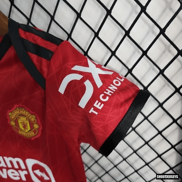 Body Bebé MANCHESTER UNITED 23/24 Inicio | 6 - 24 meses - Con Nombre + Número Personalización OFERTA 4