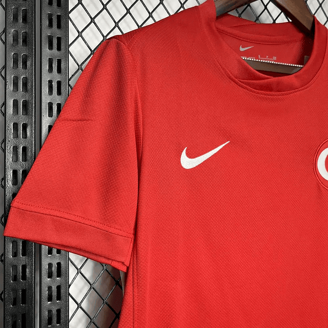 Camisola TURQUIA II EURO 2024 VERSÃO ADEPTO Homem c/ Personalização Grátis 4