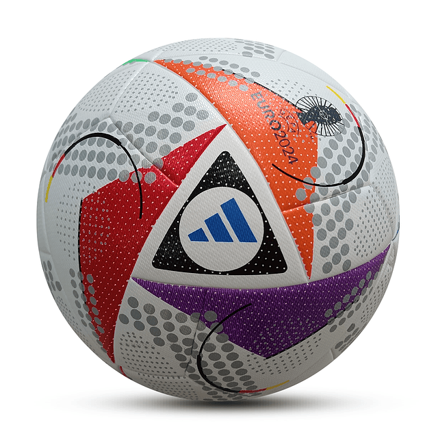 Bola de Futebol Uefa Euro 2024 Adidas - Tamanho Oficial Nr 5 6