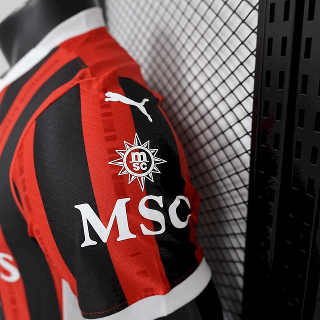 Camisola AC Milan 2024/25 Home VERSÃO JOGADOR c/ Oferta Personalização Nome + Número 8