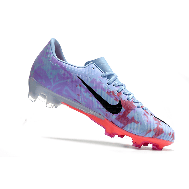 Chuteiras FG Nike Air Zoom Mercurial Vapor XV – Tamanhos 39 ao 45 - Vermelho/Roxo/Azul 4