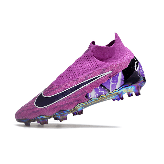 Chuteiras Nike Phantom GX Elite DF FG – Cano Alto Roxo, Tamanhos 39 ao 45 5