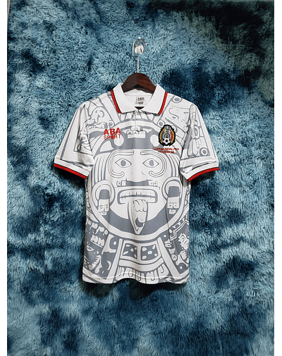 Camisola Retro México 1998 - Campeonato do Mundo 98 - Away - Tamanhos S ao XXL