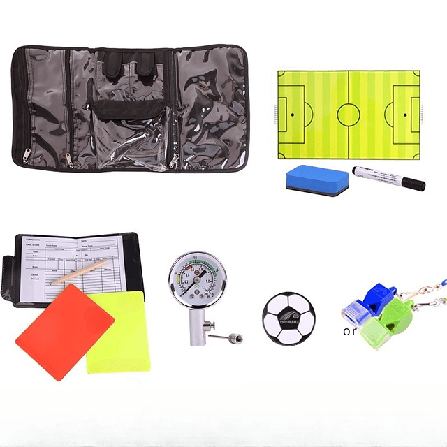 Kit Completo para Árbitro de Futebol com Bolsa - Equipamento Essencial 3