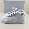 Ténis Nike Air Force 1 Low: O Clássico Intemporal de Couro Branco - 36 ao 45 2