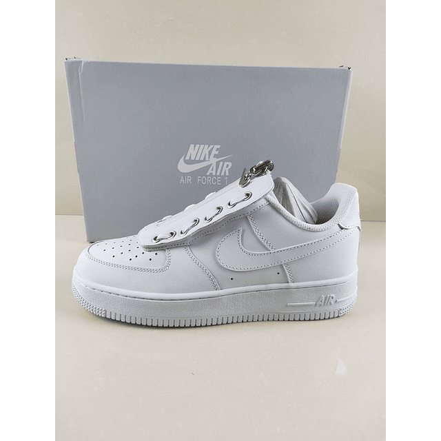 Ténis Nike Air Force 1 Low: O Clássico Intemporal de Couro Branco - 36 ao 45 4