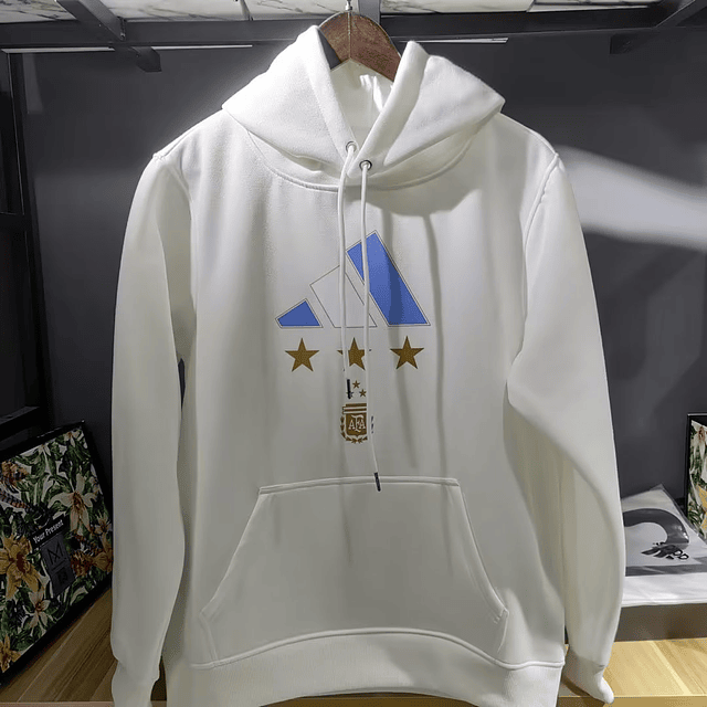 Sweater Hoodie Messi 10 Argentina: Conforto e Estilo para Fãs de Futebol - S ao 3XL 2