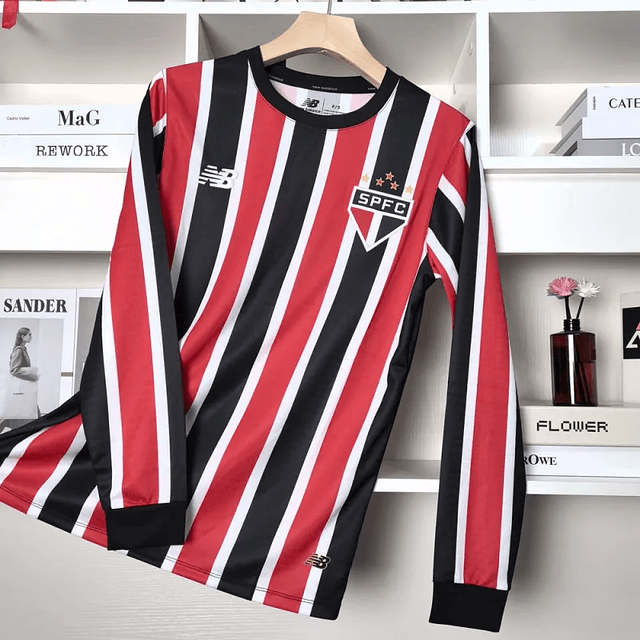 Camisa São Paulo 2024/25 Away Manga Longa - Tamanhos S ao 2XL 1