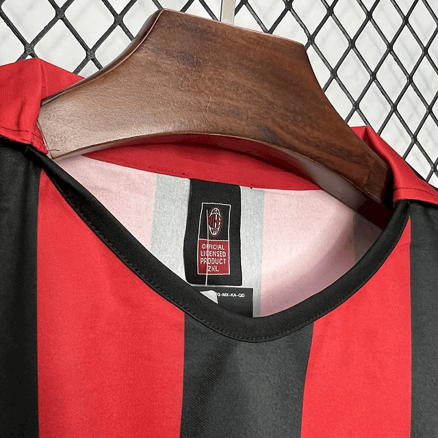 Camisola Retro AC Milan 1988/89 Home - Paixão e Tradição Rossonera 6