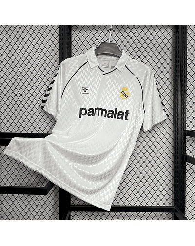 Camisola Retro Real Madrid 1988/89 Home - Tradição e Glória Merengue