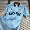 Camisola Retro Manchester City 1989/91 Home | Tradição e Orgulho Citizen 3