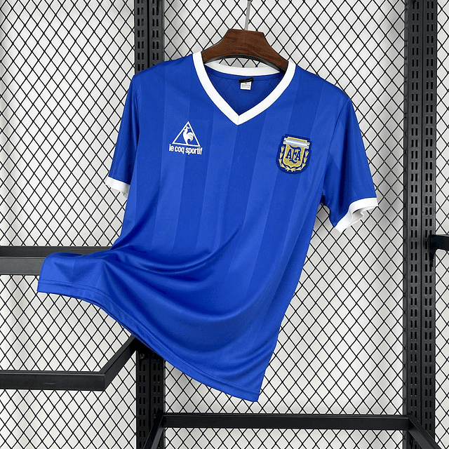 Camisola Argentina 1986 Away Retro 1