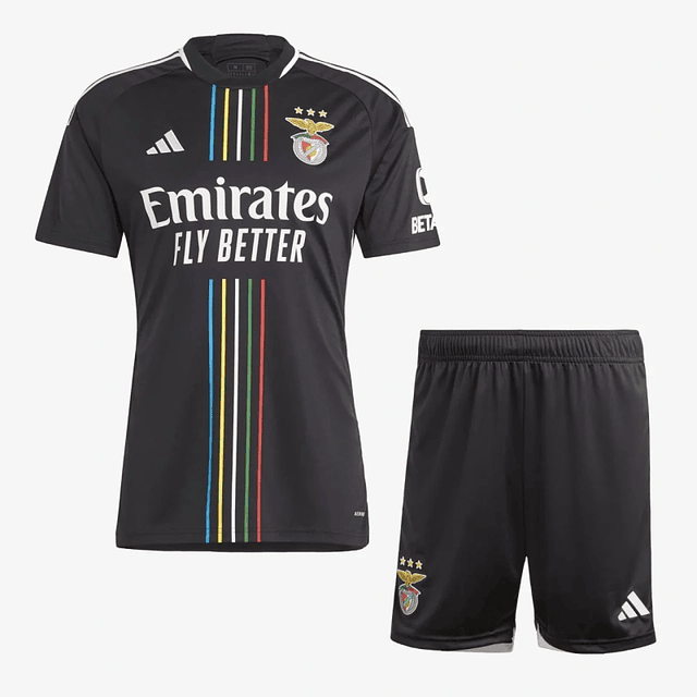 Kit Adulto Benfica 23/24 Camisola e Calções de Equipamento Alternativo - Tamanhos S ao 2XL 1